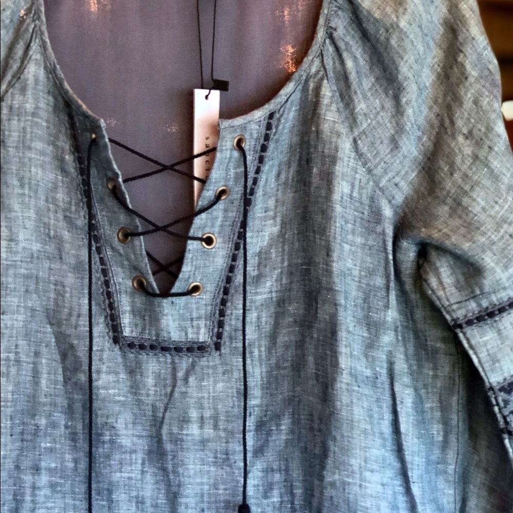 SANCTUARY, Ladies Embroidered Jean Dress,N… - Picture 6 of 11